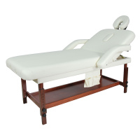 Стол массажный стационарный FIX-1A, цвет белый