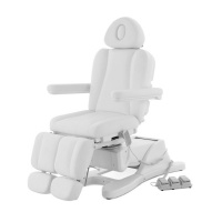 Педикюрное кресло с электроприводом ММКП-3 (КО-196) с педалью, цвет белый