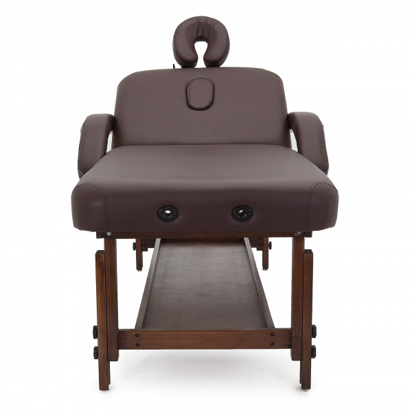 Стол массажный стационарный FIX-1A, цвет белый (2)