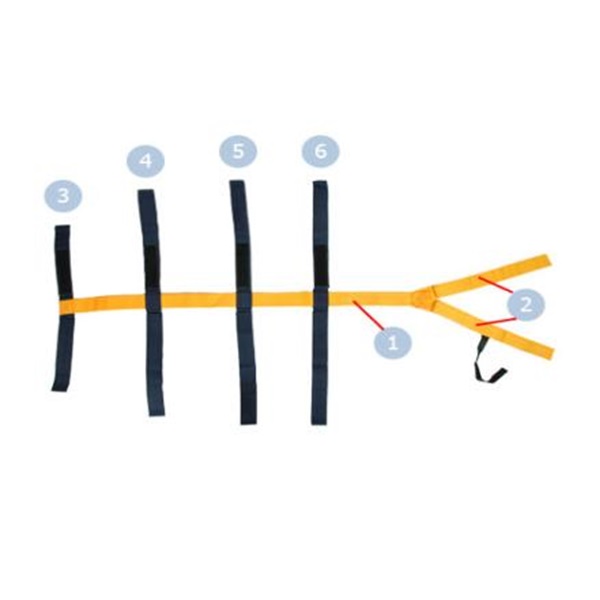 Медицинские носилки YDC-7A3 (4)