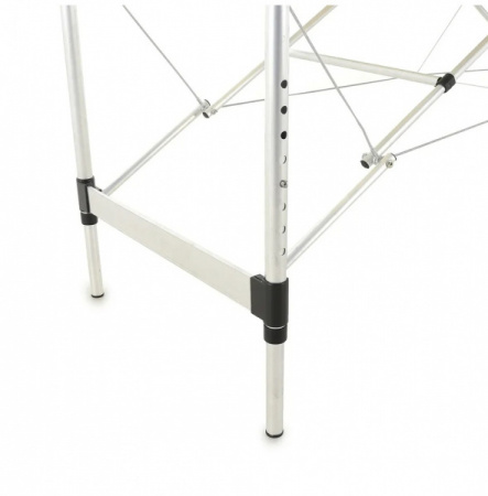 Стол массажный складной на алюминиевой раме JFAL01A (3-х секционный), цвет бежевый (9)