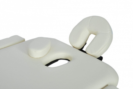 Стол массажный складной на алюминиевой раме JFAL01A (3-х секционный), цвет бежевый (1)